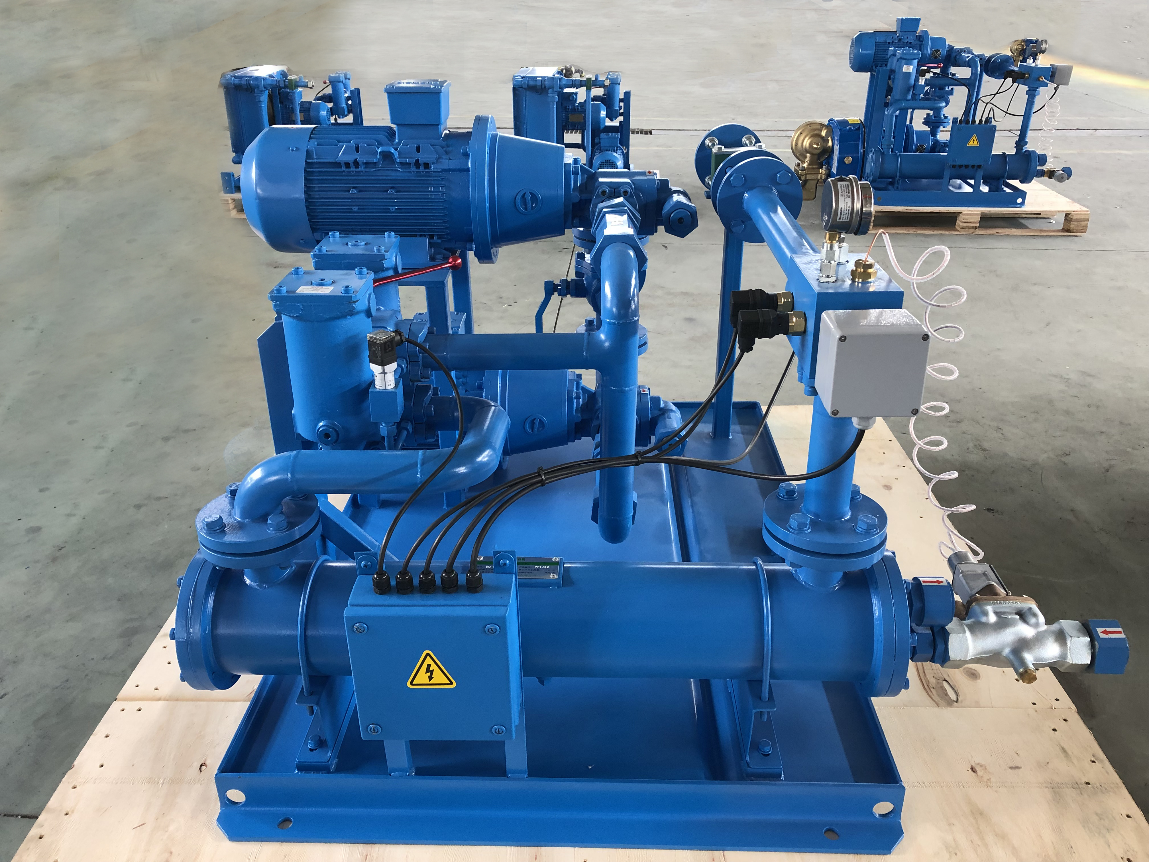 cycle cooling pump station (for brazing cooling)